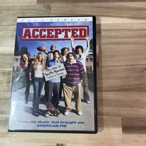 Universal Accepted DVD Movie Justin Long Jonah Hill Full Screen Comedy 2006